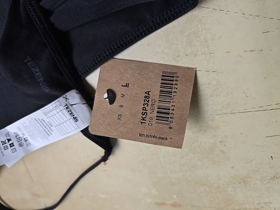 7239# Tezenis, Damen,  String, Größe: L, Farbe: Schwarz - Bild 3 von 4