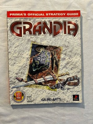 Grandia (Prima's Official Strategy Guide) - Dimension Publishing Prima Games PS1