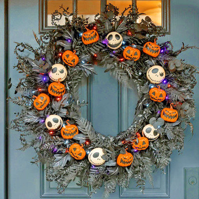 30'' Disney The Nightmare Before Christmas Pre-Lit LED Wreath FREE SHIPPING!!!