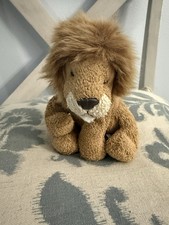 Russ Berrie Luv Pets Lion Cairo Brown Tan Mini 5" Cute Beanbag Plush Soft Toy