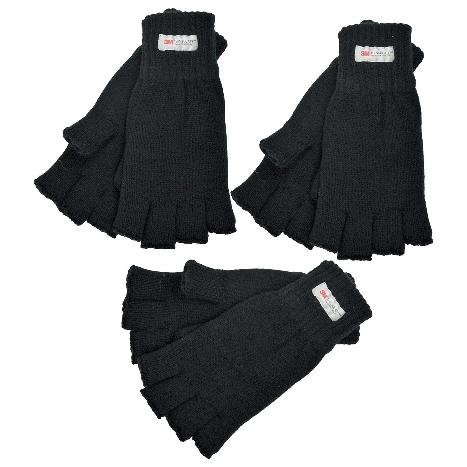A2Z Men Gloves Warm Winter Fingerless Touchscreen Thinsulate Soft Lining gloves