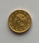 1849 Indian Head Wreath Gold Dollar Fractional Coin #11