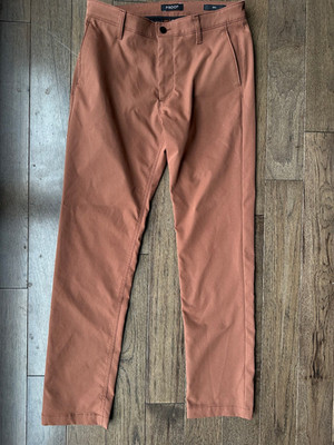 Huckberry - Proof Nomad pants (chestnut color), Slim, 32x32