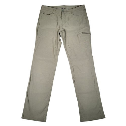 Eddie Bauer Pants Womens 10 (Fits 33x31) First Ascent Guide Straight Leg Green