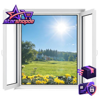 Fliegengitter Fenster Insektenschutz Ohne Bohren Zuschneidbar 150 X 180 Cm 2