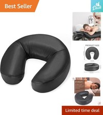 Universal Massage Table Face Cradle Cushion - Luxurious PU Leather  Memory Foam