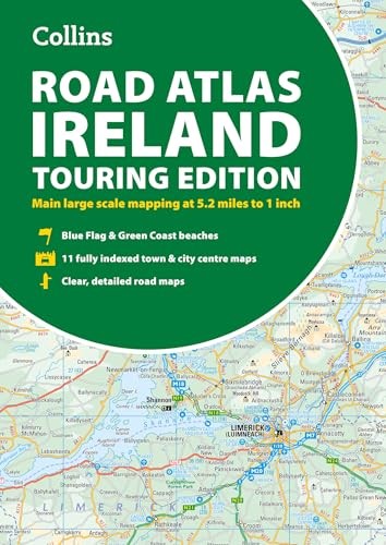 Road Atlas Ireland: Touring edition A4 Paperback (Collins Road Atlas) by Collin - Image 6