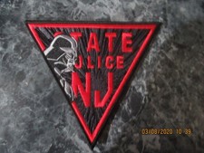 new jersey state police death vader patch for display only