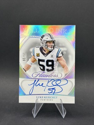 2025 Panini Flawless Luke Kuechly /20 Auto All Pro Ink Panthers
