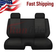 Front Bench Seat Cover For Toyota Tacoma 1995-2004 Headrests Shifter Cutout Front Bench Seat Cover For Toyota Tacoma 1995-2004 Headrests Shifter Cutout