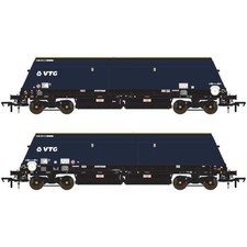 Accurascale ACC3149 Cutdown HYA Hopper ex-Biomass - Blue/Black with VTG Pack 3OO