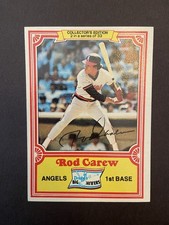 1981 Topps Drake's Big Hitters #2 Rod Carew Angels NR-MINT