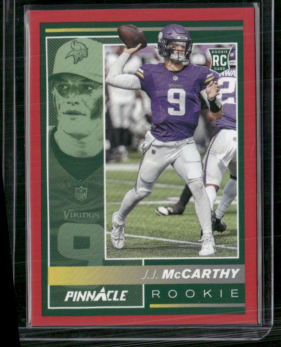 2024 Panini Encore #235 J.J. McCarthy Red #/49
