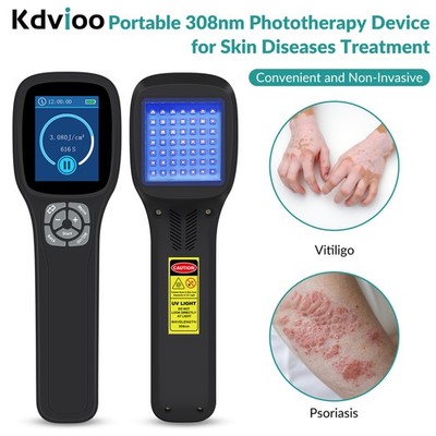 308nm Phototherapy Therapeutic Lamp Uvb Light Therapy Skin Deseases 64 Diodes