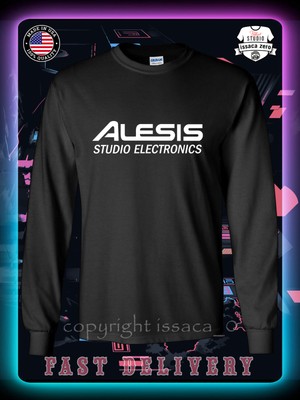 New Tees Alesis Studio Electronics Men's Long Sleeve T-Shirt American Tees