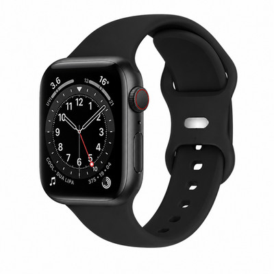 Apple Watch Silikon Sportarmband 38-49mm Weich Komfort Ersatzarmband Serie SE