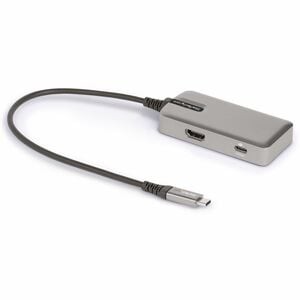 Startech USB C Multiport Adapter 4K 60Hz HDMI 2.0 100W PD Pass-Through USB Hub U