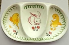 Stangl Pottery Kiddieware Baby Animal Divided Dish