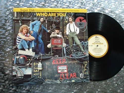 The Who  ~  Who Are You ~    Vintage DBX Super Disk LP   MCA Records SD 16610