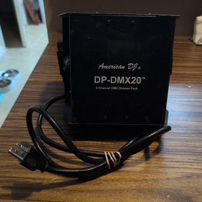 American DJ PP-DMX20 4-Ch 20-Amp DMX Dimmer Pack! Dj Equipment 