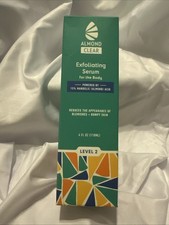 Almond Clear Body Exfoliating Serum - Level 2 4oz. NEW  SEALED  FREE SHIPPING 
