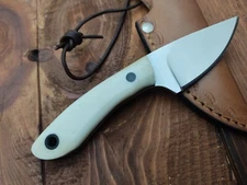 Custom Handmade 80crv2 H.C Steel EDC Knife Camping Outdoor Skinner Hunting Knife