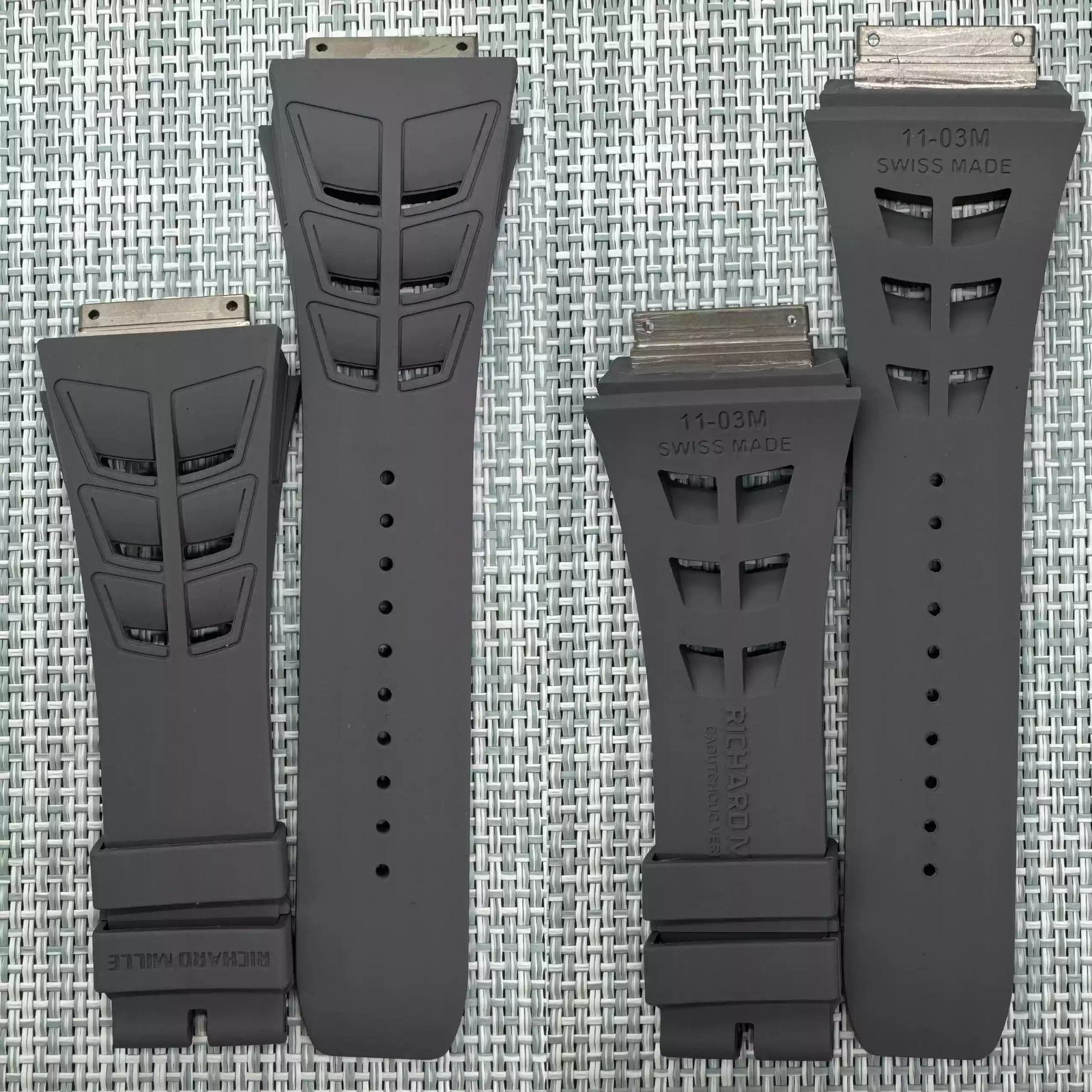 Richard Miller Mill Fluoro Strap H Grey M No. RM11-03 65-01 011