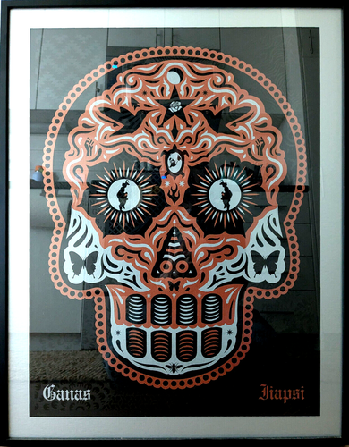 Ernesto Yerena Signed & Numbered (2014) "Dia De Los Muertos" Print 18"x24" MINT. - Picture 5 of 5