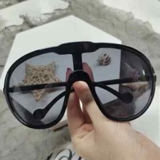 2023 New Trendy Designer Oversize Aviator Fashion Sunglasses Black