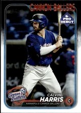 2024 Topps Pro Debut #PD-11 Calvin Harris Kannapolis Cannon Ballers