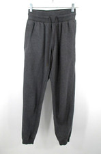 CHAMPION Activewear Jogger Sweatpants Women Small Smoky Gray Pockets Pull-On
