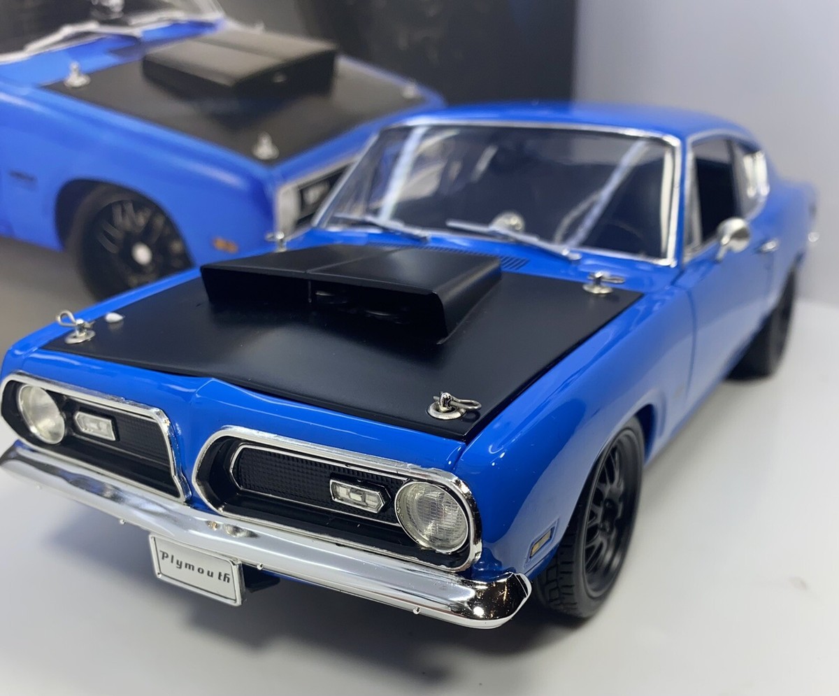 GMP/ACME 1/18 Scale 1969 PLYMOUTH HEMI CUDA”STREET FIGHTER VERSION