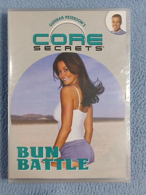 NEW SEALED GUNNAR PETERSON'S CORE SECRETS BUN BATTLE WORKOUT DVD