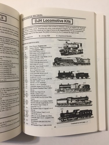 Vtg 1993 W&H Limited Models Catalog UK Wholesale Railway Trains Scenery London - Picture 7 of 10
