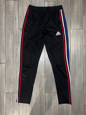 black red white and blue adidas