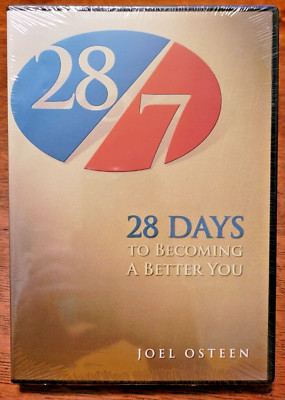 28/7 Days To Becoming A Better You CD Audiobook NEW Joel Osteen Faith Christian