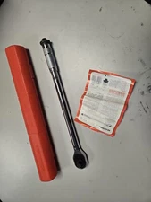 1/2” TORQUE WRENCH -PROFESSIONAL 150 FT LBS - CLICK TYPE - NEW - NO RESERVE