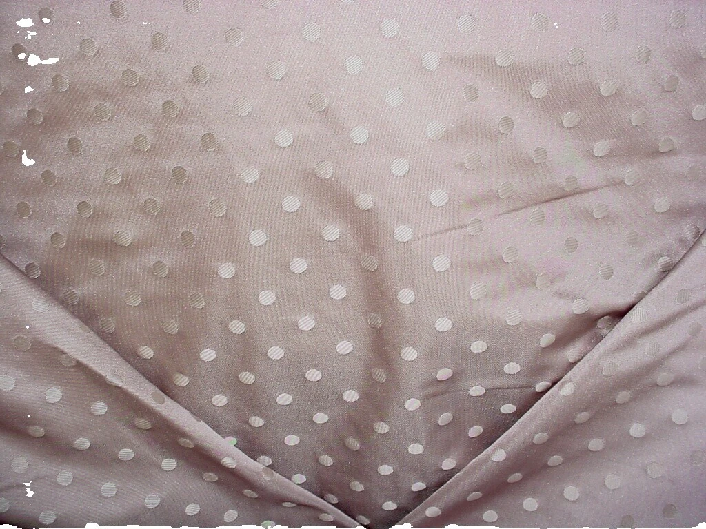 Silk Polka Dot Drapery Craft Fabrics