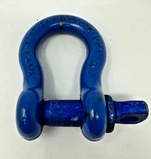 New Campbell 3/4" Screw Pin Anchor Shackle, WLL 4-3/4 Ton, 5411205 Free Shipping