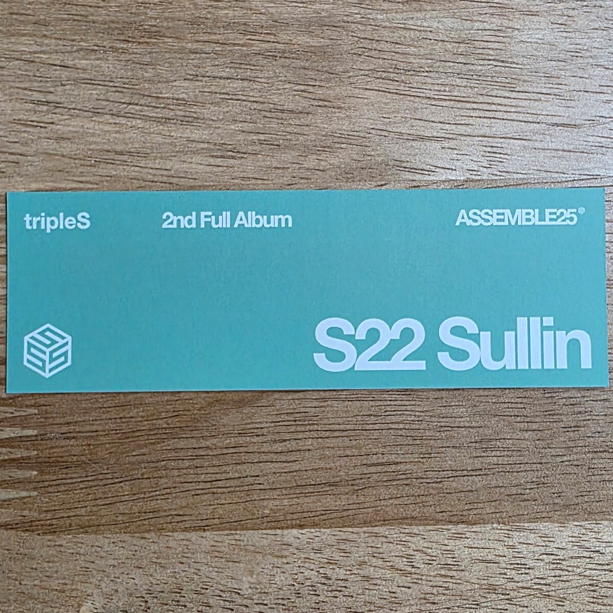 Sullin Official Bookmark TripleS Assemble 25 Genuine Kpop | eBay