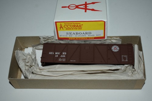 Coche de carga de una sola puerta Accurail 7113 Seaboard 40' escala HO 15436 C20300 | Zustand: Used