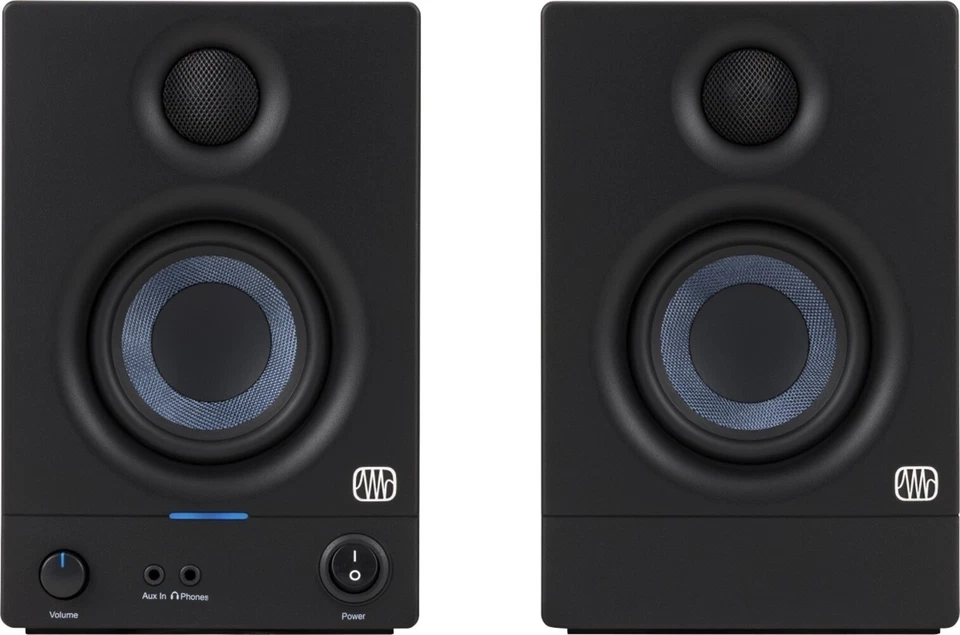 PreSonus Eris 3.5 3.5-Inch Studio Monitor with Isolation Pads and Cable - Image 2 of 4