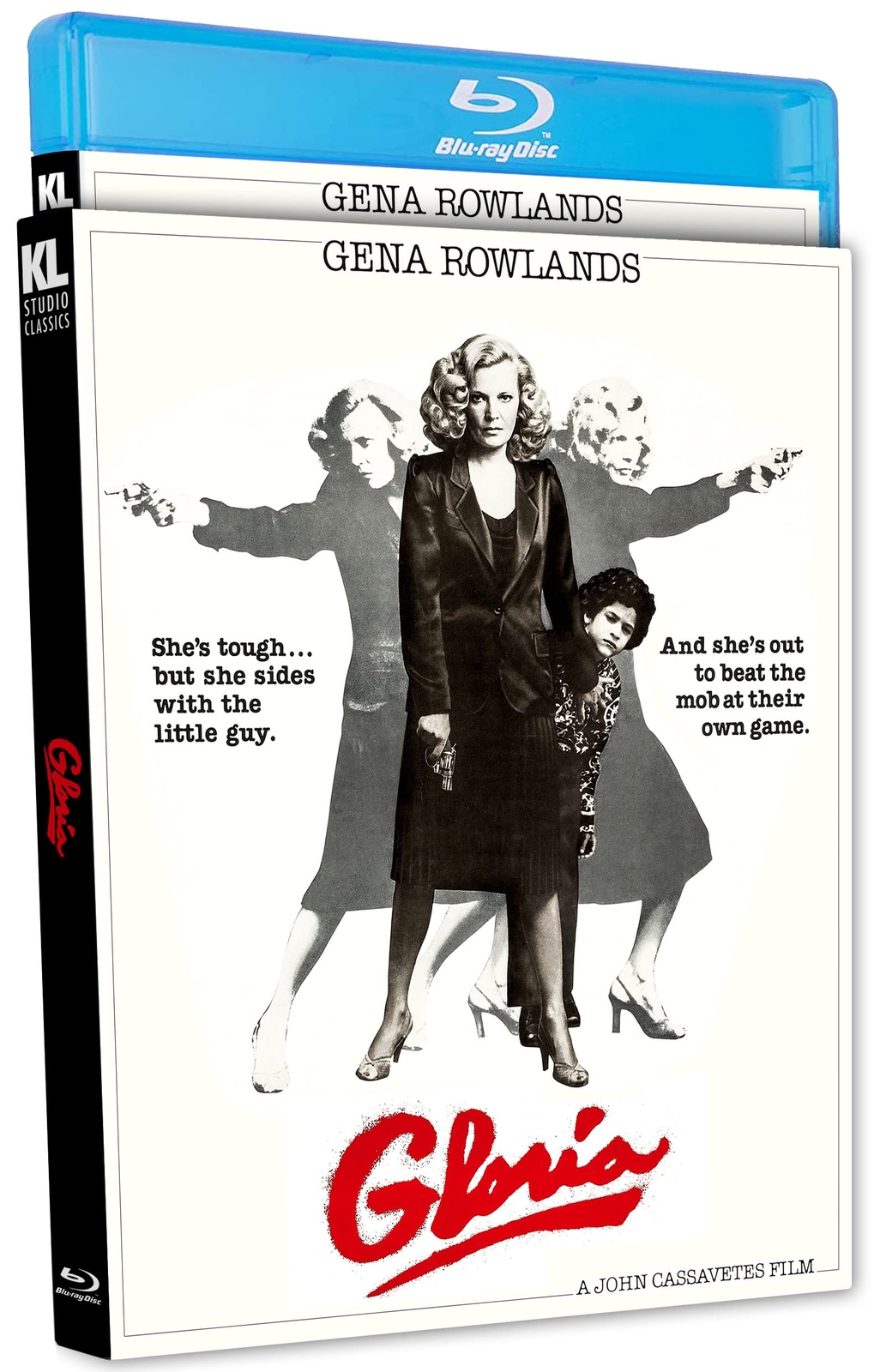 Gloria (Blu-ray) Gena Rowlands Buck Henry Julie Carmen Tom Noonan
