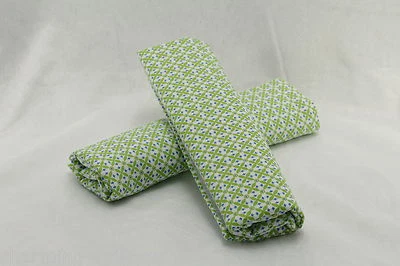 CHARMING QUILT COMPANY RAUTE grün blau ** Gurtschoner, Gurtpolster