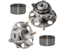 Front and Rear Wheel Hub and Bearing Kit fits Accord 2005-2007 Hybrid 86WQZQ