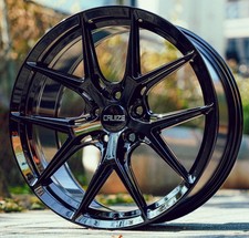 18" Black GTV Alloy Wheels Fits Vauxhall Astra G H Meriva Omega Zafira 5x110
