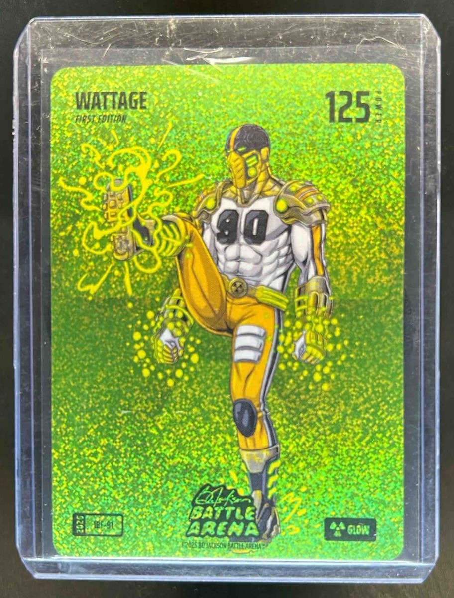 2026 Bo Jackson Battle Arena Griffey Wattage Icon Battlefoil #IBF-91