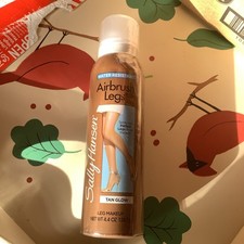 SALLY HANSEN Water Resistant Airbrush Legs Tan Glow Leg Makeup 2.5oz Sealed