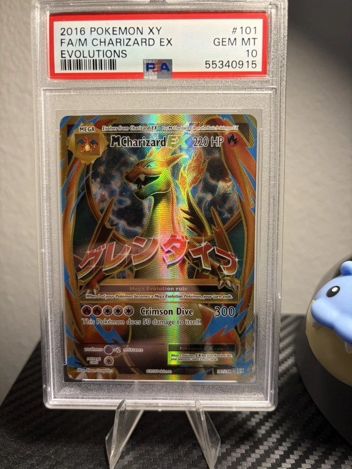 Pokemon M Charizard EX XY Evolutions Full Art #101 PSA 10 Gem Mint - Image 2 of 2