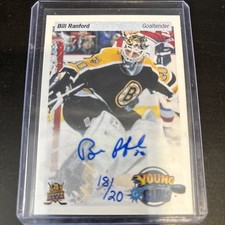 2014 fall expo priority signings young guns auto /20 bill ranford 